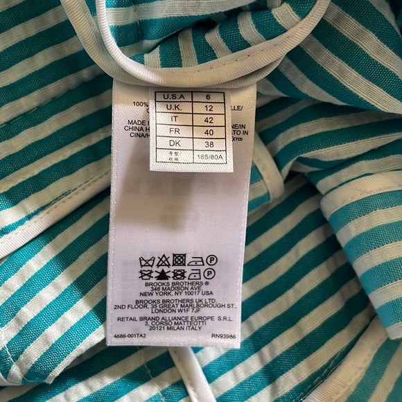 BROOKS BROTHERS Seersucker Stellita Fit Jacket - Picture 3 of 9